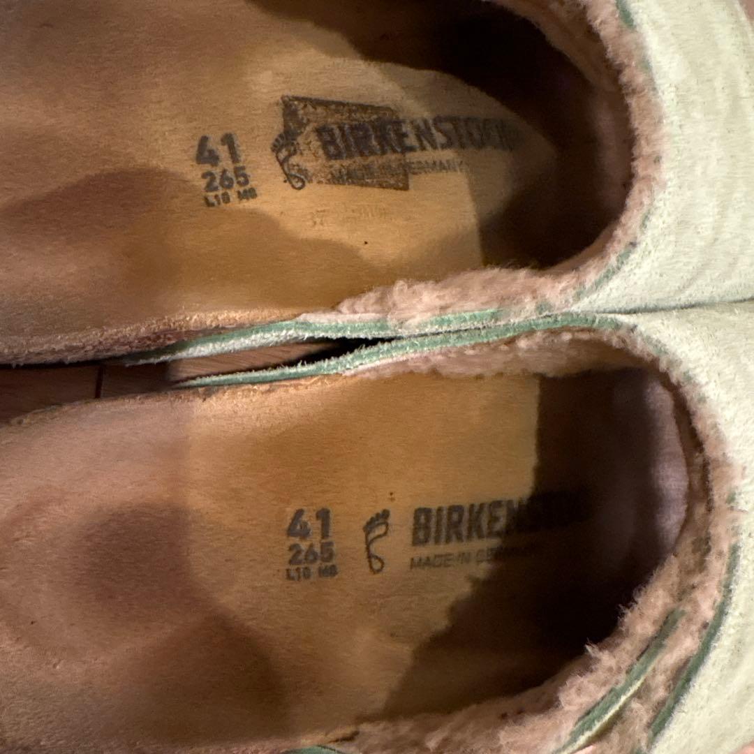 靴 Stussy Birkenstock Solana Green 41