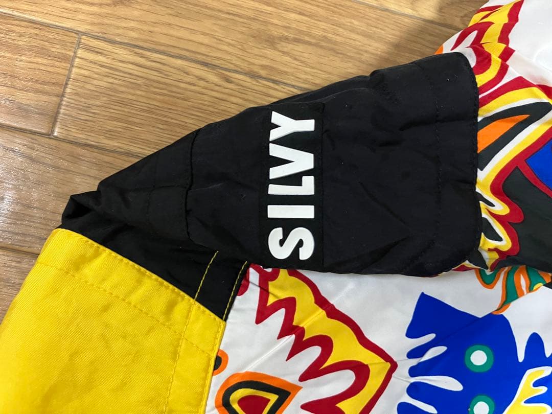 【ヴィンテージ】スキーウェア上下セット☆SILVY (サイズ XL)