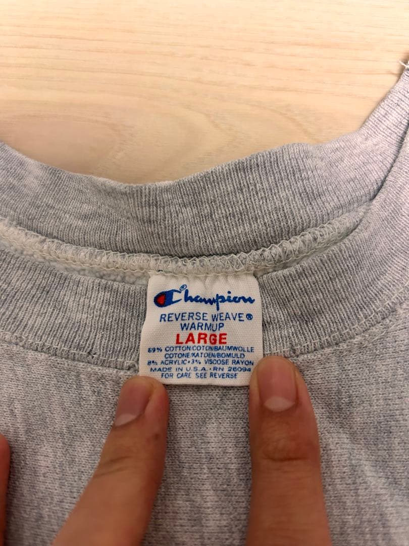 80s Champion リバースウェーブ nickさん