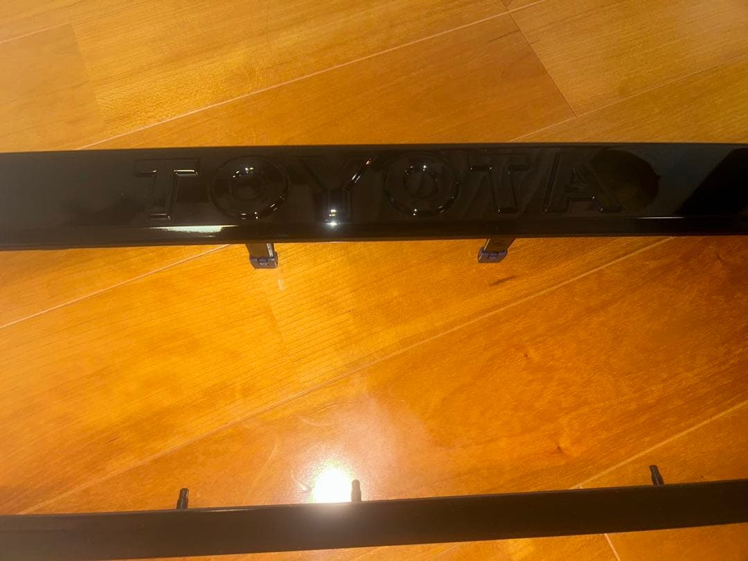 純正部品ランクル250ZX用ボンネットフードモール、バックドアガーニッシュ