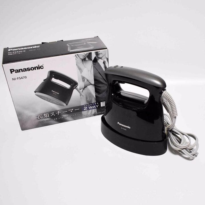 超特価Panasonic衣類スチーマー NI-FS470早い者勝ち