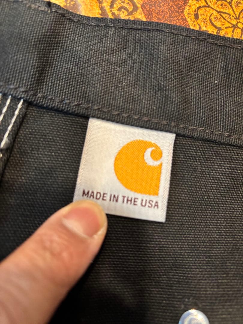 [新品]Carhartt ダブルニー made in USA 38x30