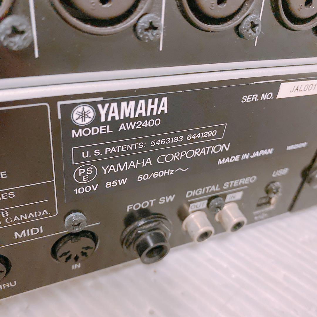 YAMAHA AW2400 マルチトラックレコーダー