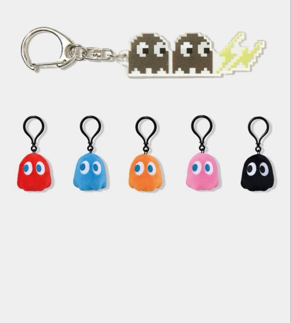 PAC-MAN GHOST FRGMT FRAGMENT キーホルダーセット