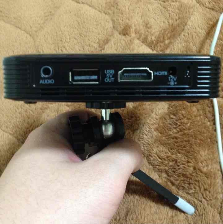 プロジェクターiPhone、DVD