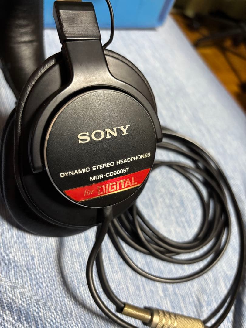 SONY MDR-CD900ST モニターヘッドホン 動作良好
