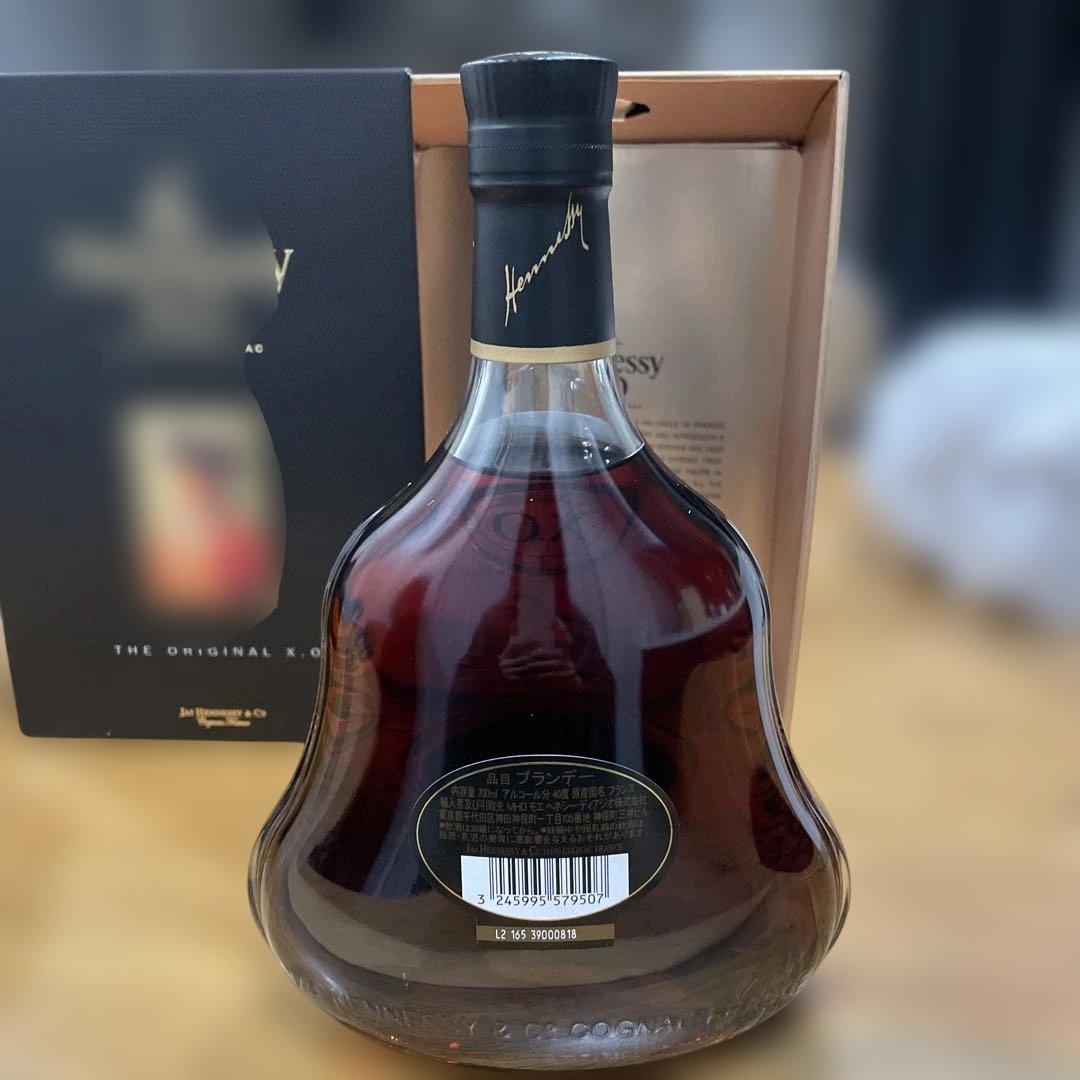 Hennessy X.O エクストラオールドコニャック 750ml ボックス付き