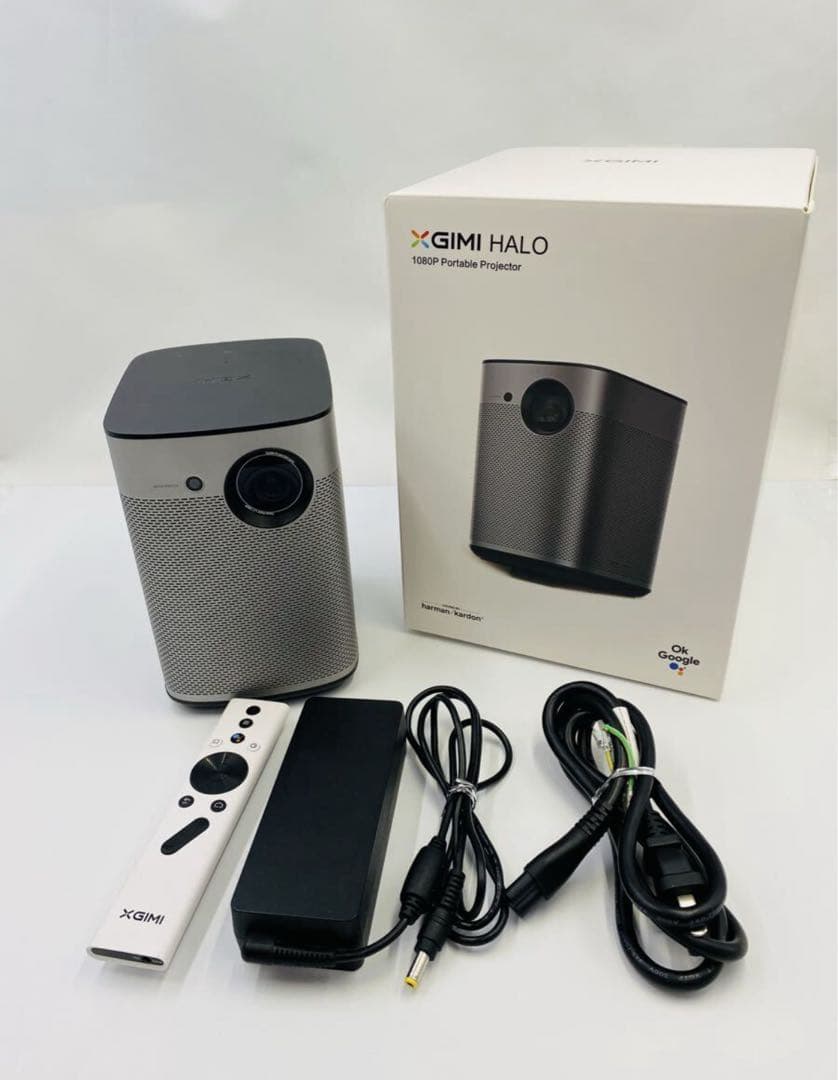 XGIMI halo プロジェクター本体 電源アダプター付き