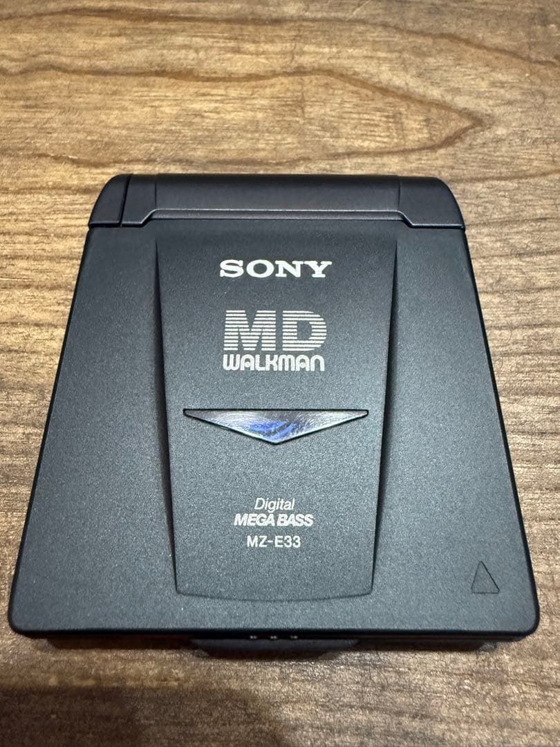 SONY ポータブルミニディスクプレーヤー MZ-E33 本体色 ブラック