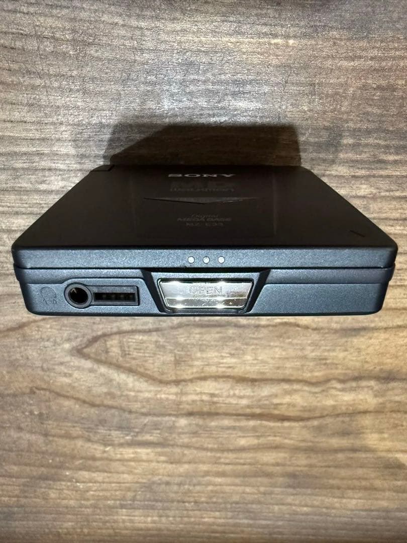 SONY ポータブルミニディスクプレーヤー MZ-E33 本体色 ブラック