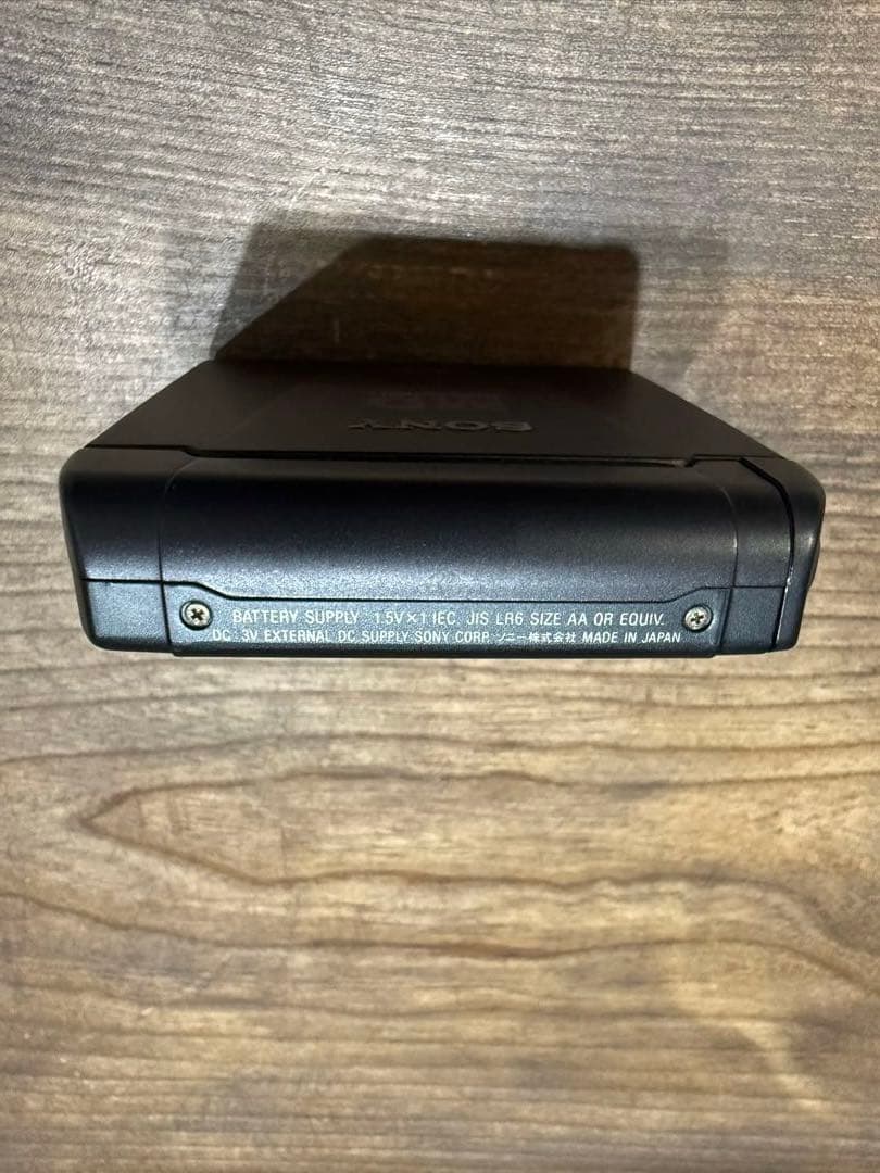 SONY ポータブルミニディスクプレーヤー MZ-E33 本体色 ブラック