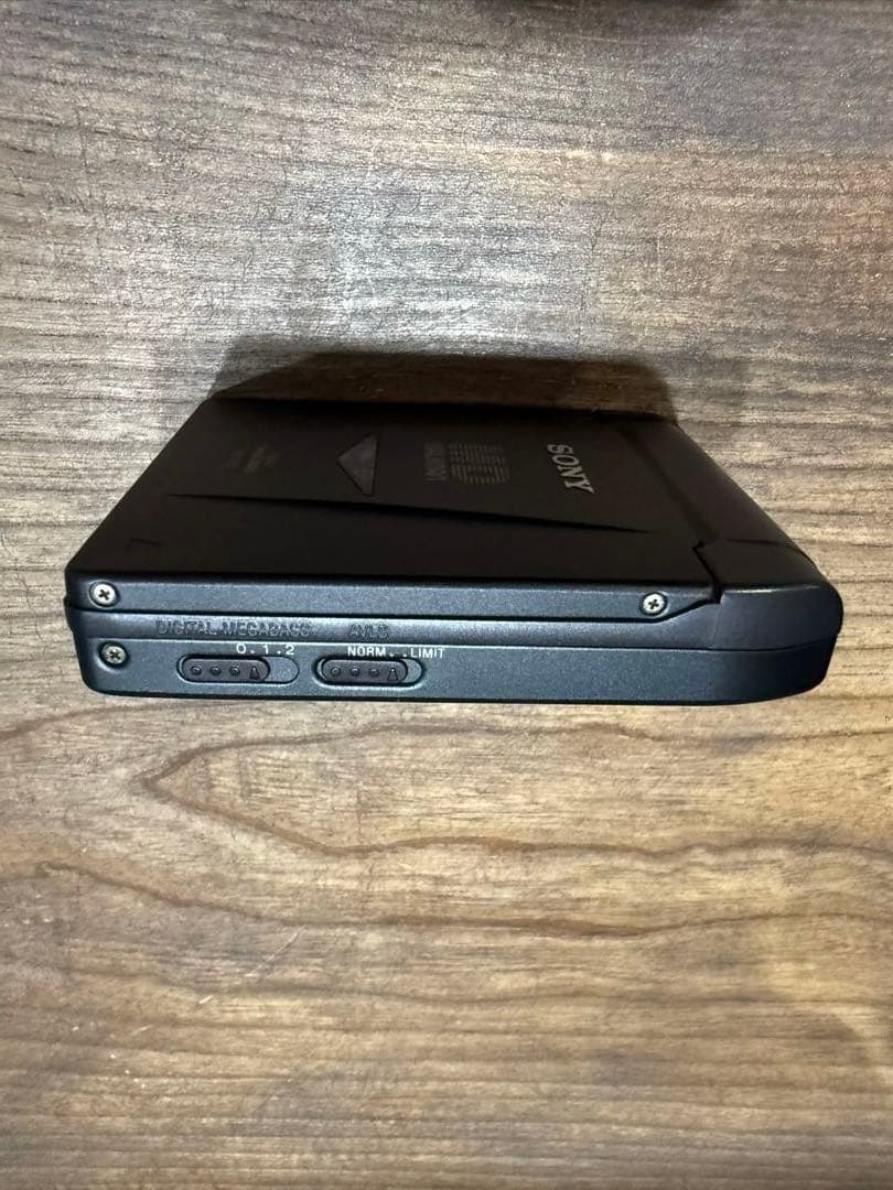 SONY ポータブルミニディスクプレーヤー MZ-E33 本体色 ブラック