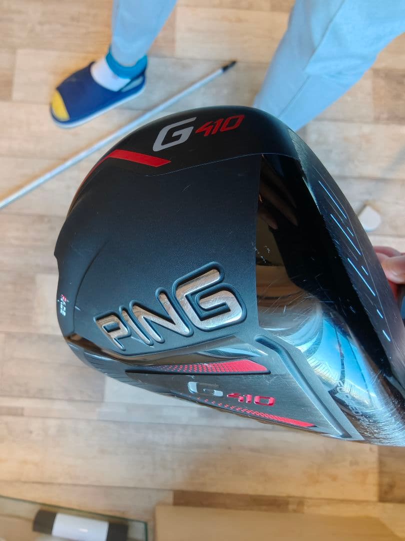 中古　ピン G410 PLUS ドライバー 10.5° S　別途シャフト付き