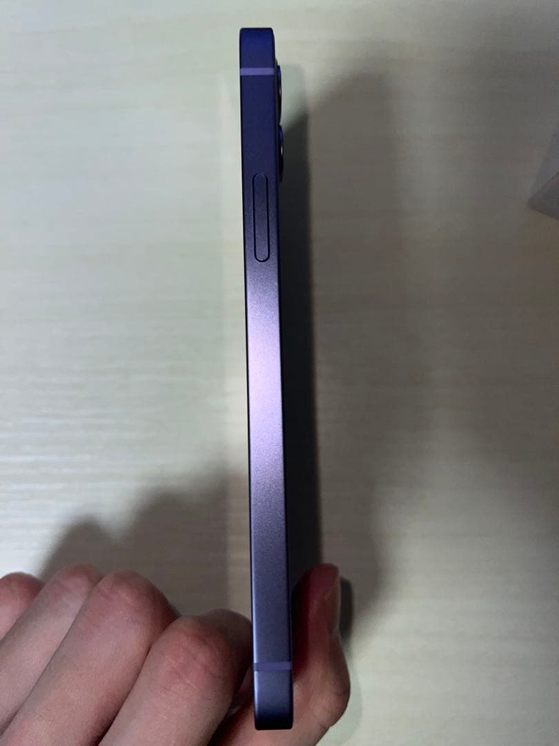 iphone12 パープル 64G simフリー