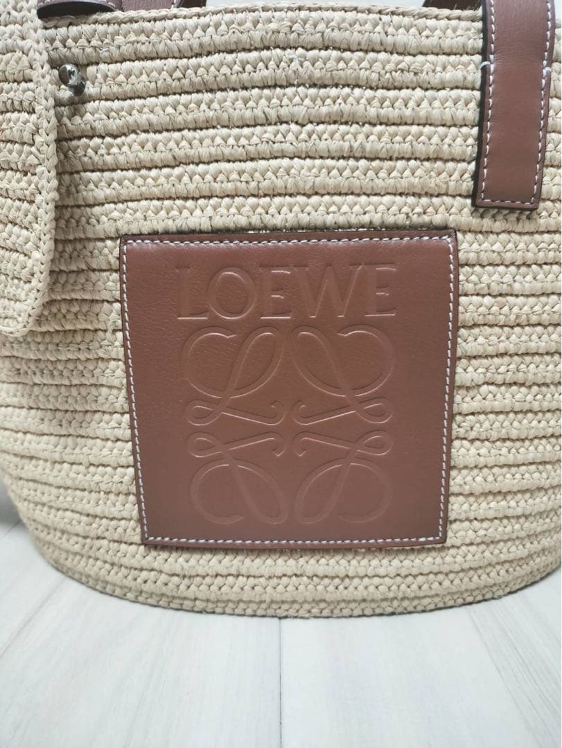 LOEWE エレファントモチーフ かごバッグ