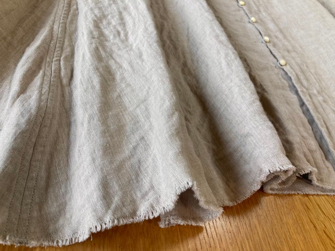 ババグーリ　無地なのに雰囲気たっぷりなワンピース　ジャンスカにも　ヨーガンレール