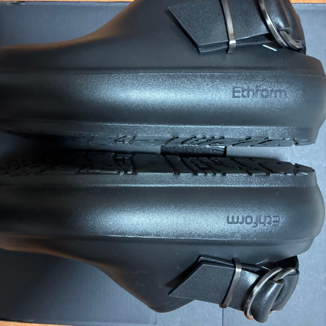 エフォーム Ethform サボサンダル S 黒 美品
