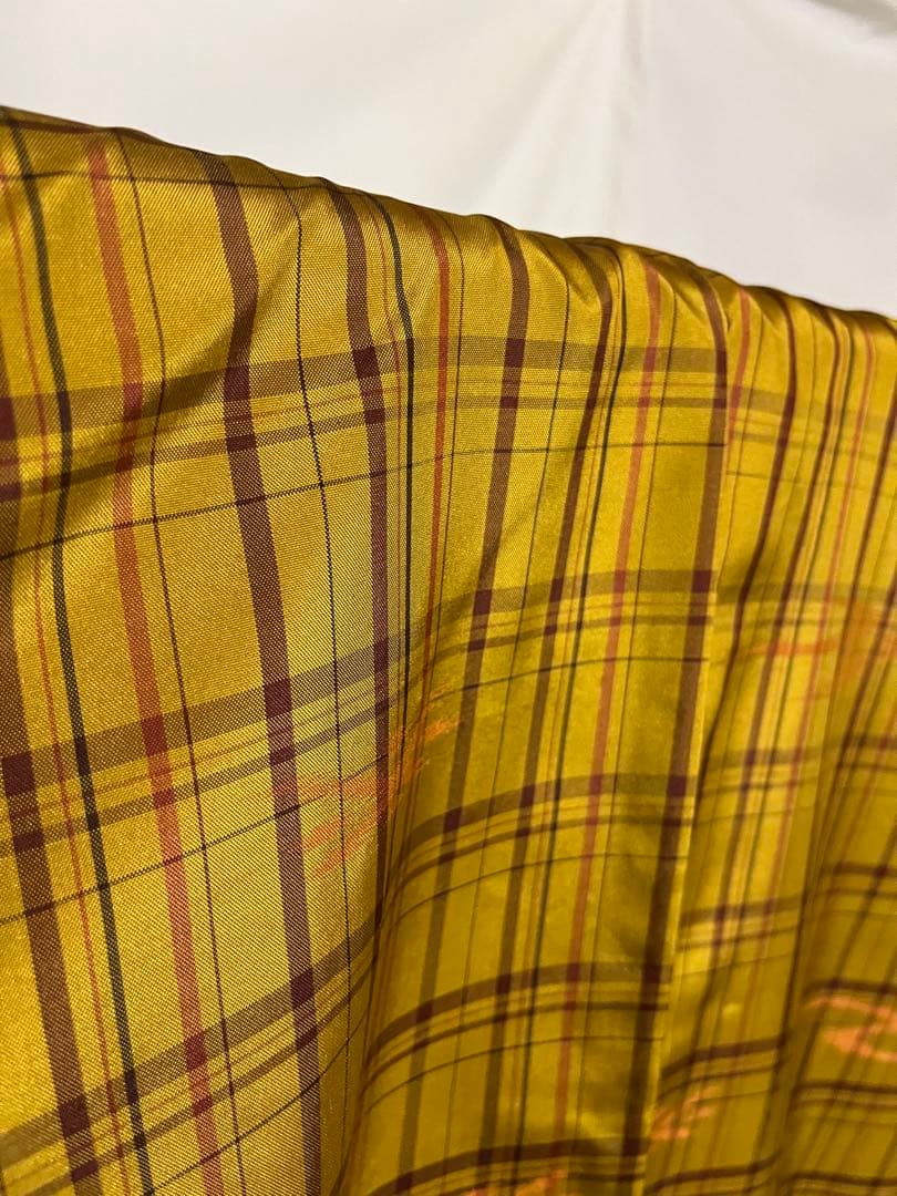 【国宝品】●東京都伝統工芸品●【黄八丈】●カリヤス●天然染料●紬●着物●