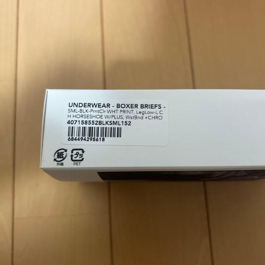 CHROME HEARTS ボクサーパンツ S/M ブラック/ホワイト