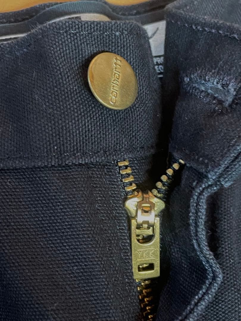 カーハート　ダブルニー　USA製 B01 ブラック　W34L30