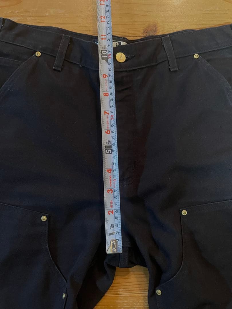 カーハート　ダブルニー　USA製 B01 ブラック　W34L30