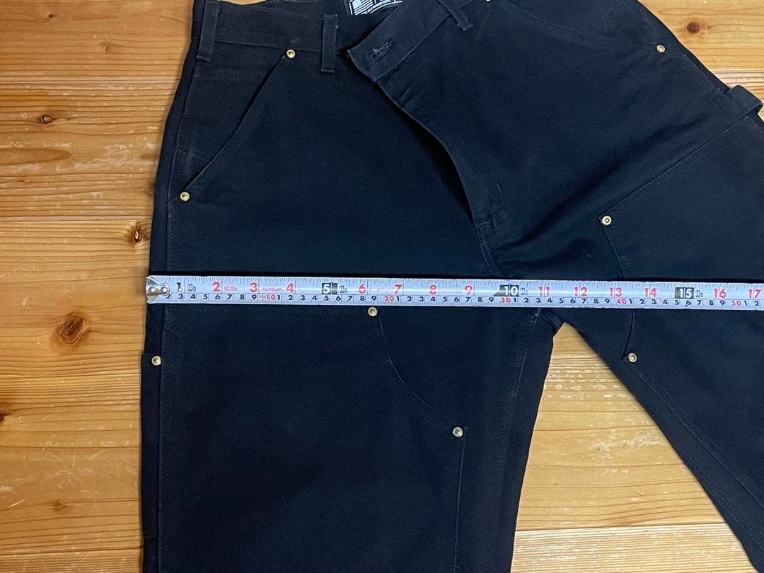 カーハート　ダブルニー　USA製 B01 ブラック　W34L30