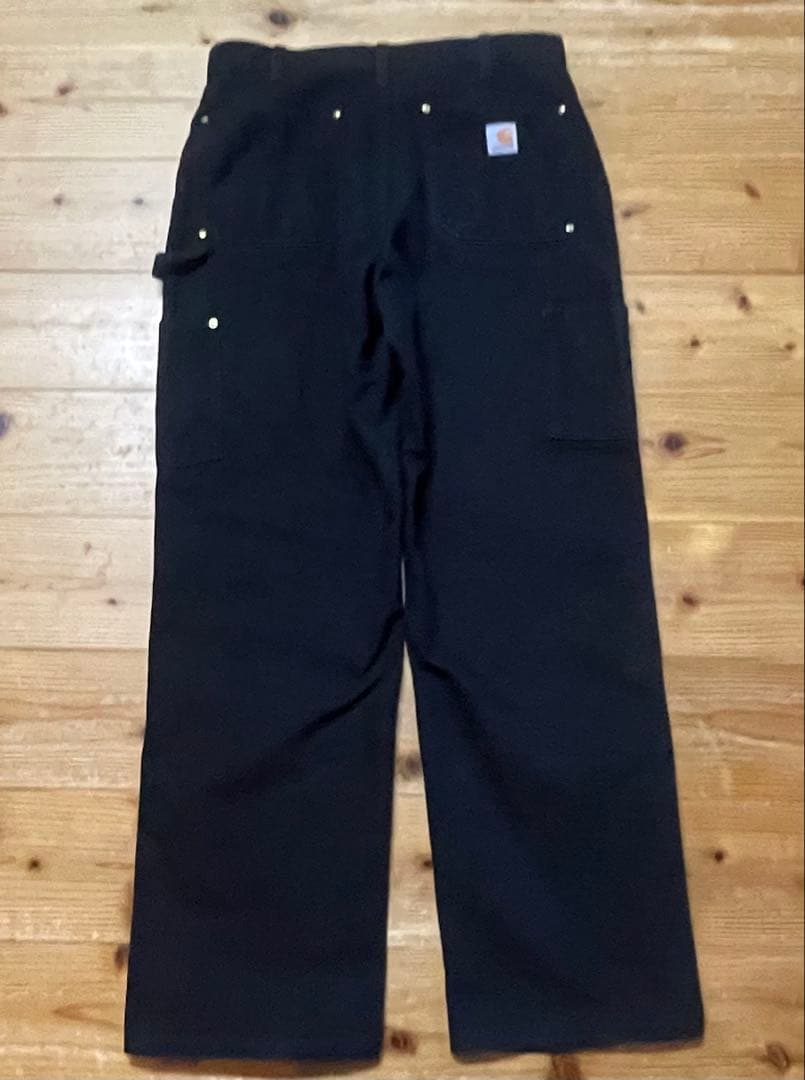 カーハート　ダブルニー　USA製 B01 ブラック　W34L30