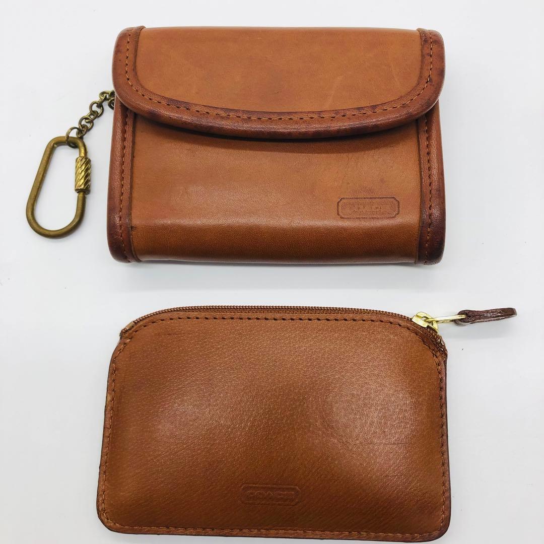 オールドコーチ　希少小物類　 4点セット　ケース　キーホルダー　ミニ財布