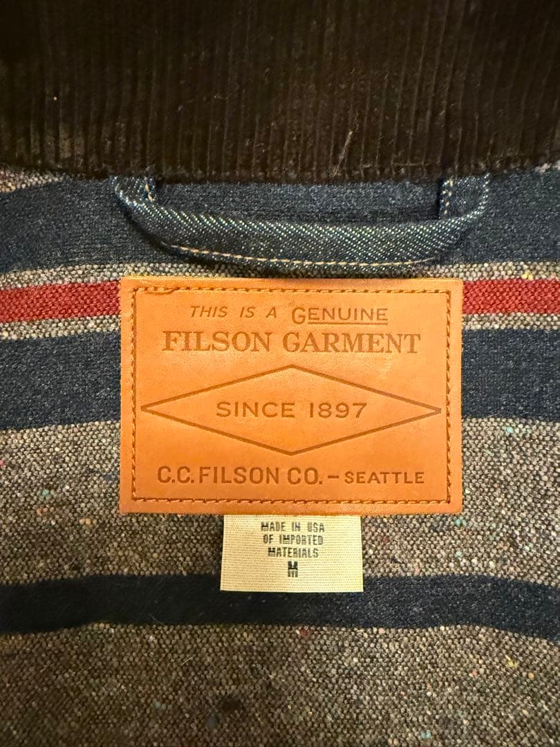 FILSON / ラインド デニム クルーザージャケット