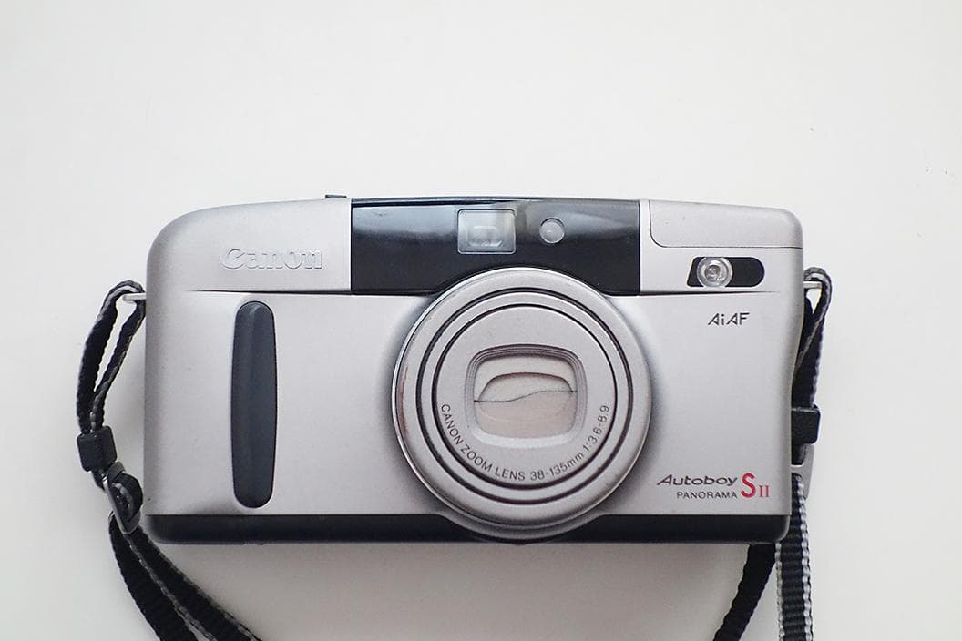 ジャンクCanon Autoboy S II コンパクトカメラ