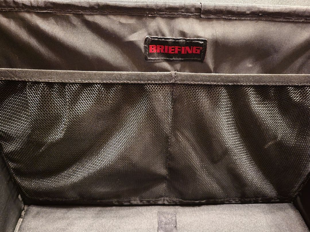 BRIEFING ブラック収納ボックス・キャンプ等にも