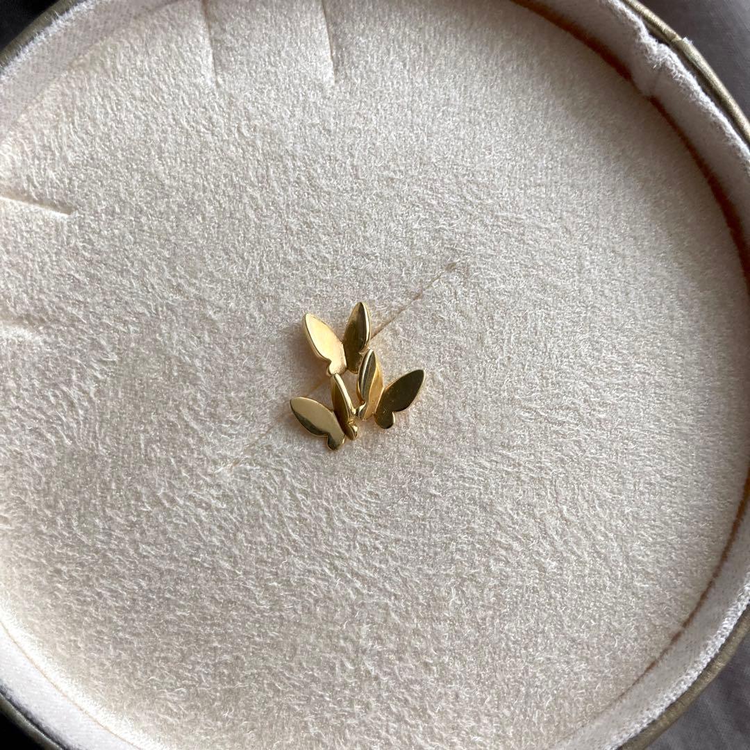 お値下げ⭐︎美品⭐︎AHKAH パピヨンブリリアン ピアス⭐︎シングル