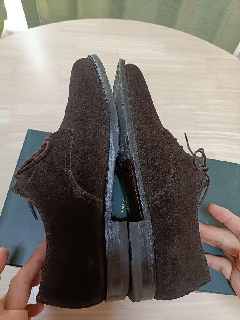 【美品】SCOTCH GRAIN 5394 ブラウンスエード 25.5 EEE