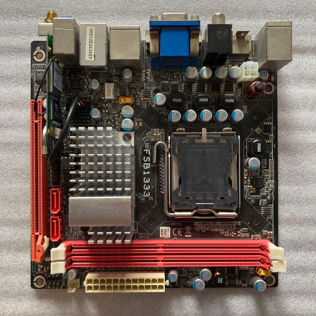 ジャンク ZOTAC GeForce 9300-ITX WiFi マザーボード