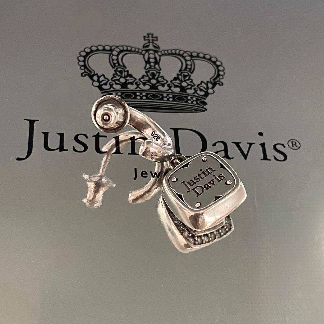 〖Justin Davis〗M.TS ピアス ダイヤモンド 高級