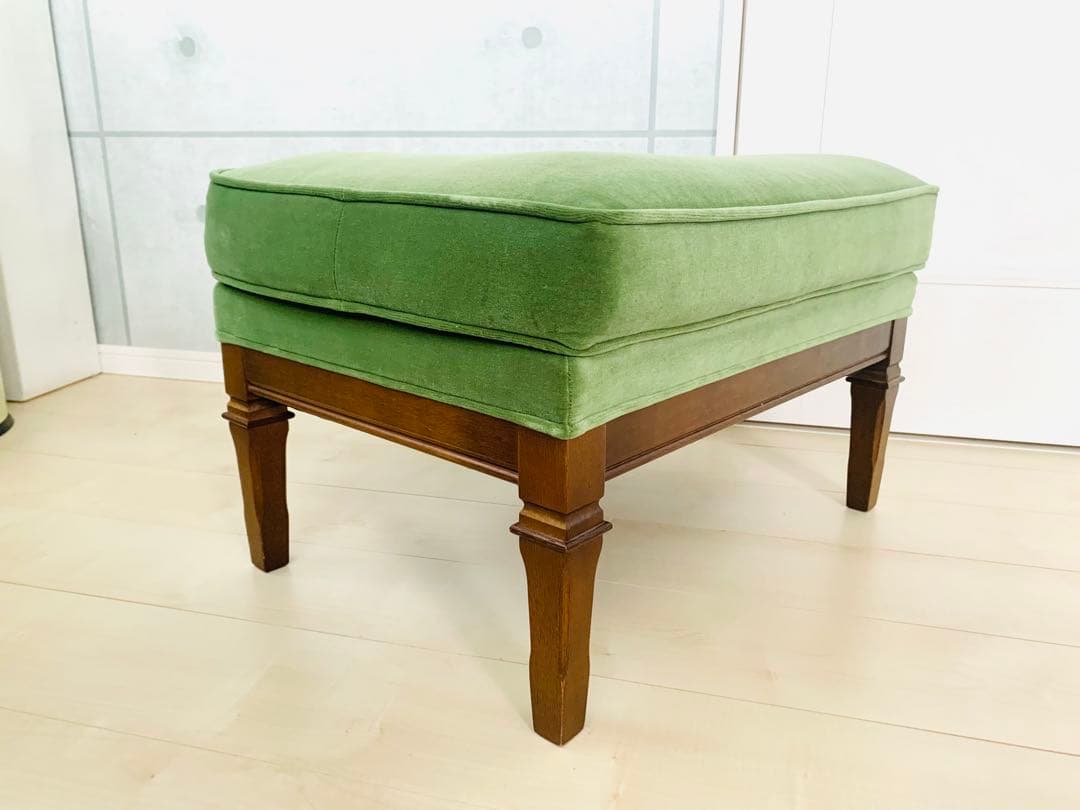 ⚫︎maruni⚫︎マルニ木工 地中海シリーズ 椅子オットマン フットスツール足置き