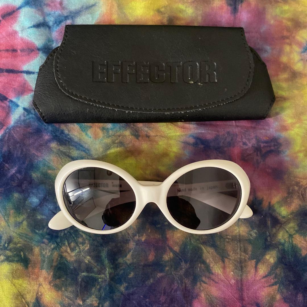 EFFECTOR サングラス wah2 カート・コバーンモデル　日本製　白