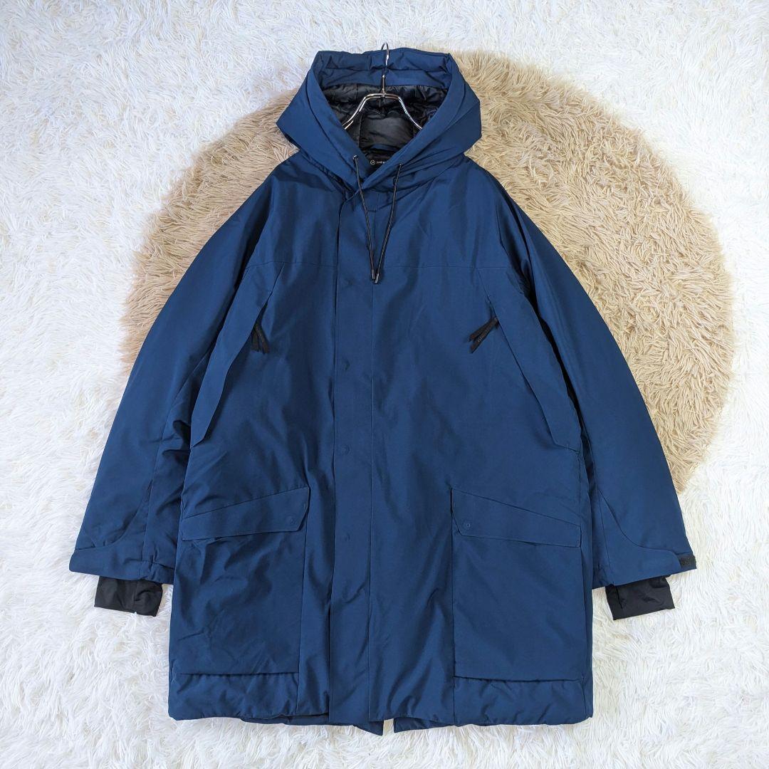 美品 junhashimoto モッズコート ダウン ネイビー メンズ