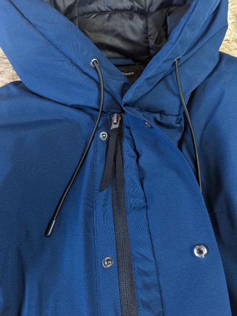 美品 junhashimoto モッズコート ダウン ネイビー メンズ