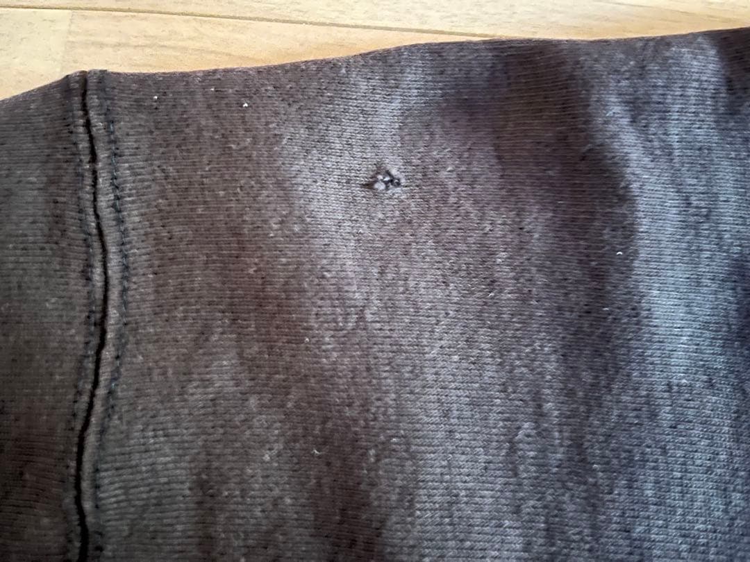 に*ま様 オリジナル80sビンテージリバースウィーブ激レアブラック⭐︎後付ツート