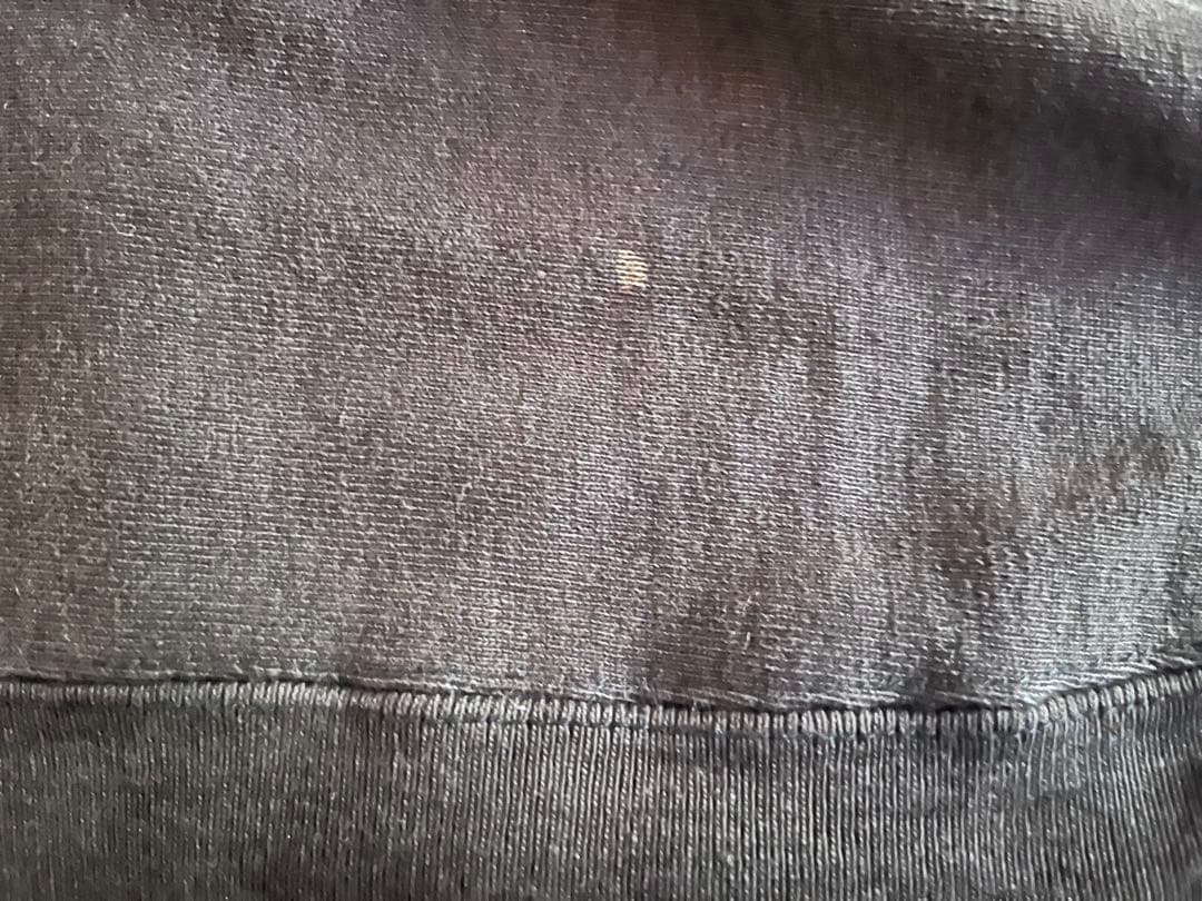 に*ま様 オリジナル80sビンテージリバースウィーブ激レアブラック⭐︎後付ツート