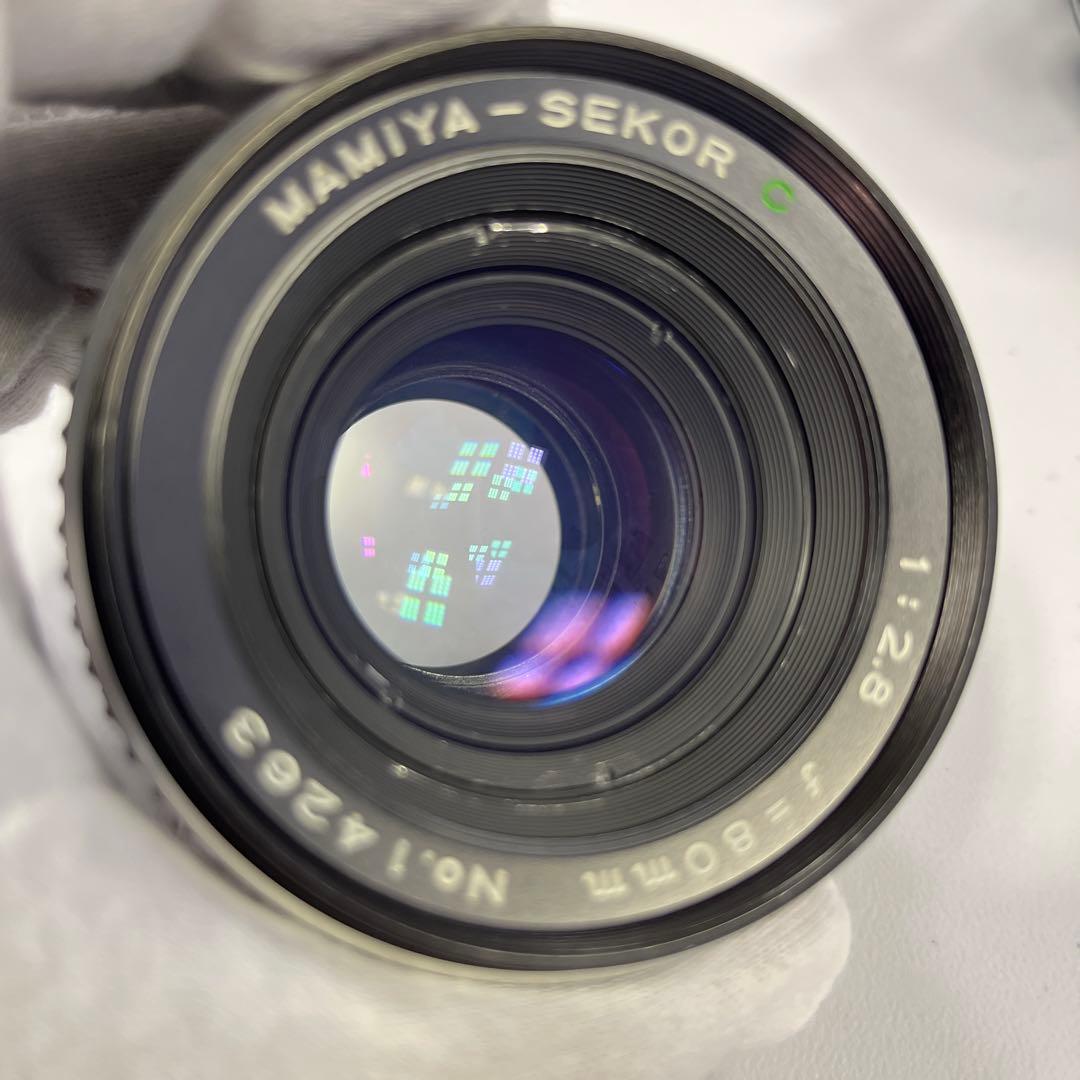 Mamiya M645ボディ Sekor C 80mm f2.8