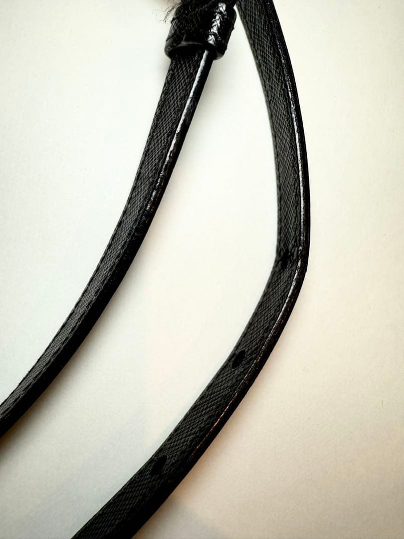 PRADA プラダ ブラック サフィアーノ　ショルダーバッグ　正規品