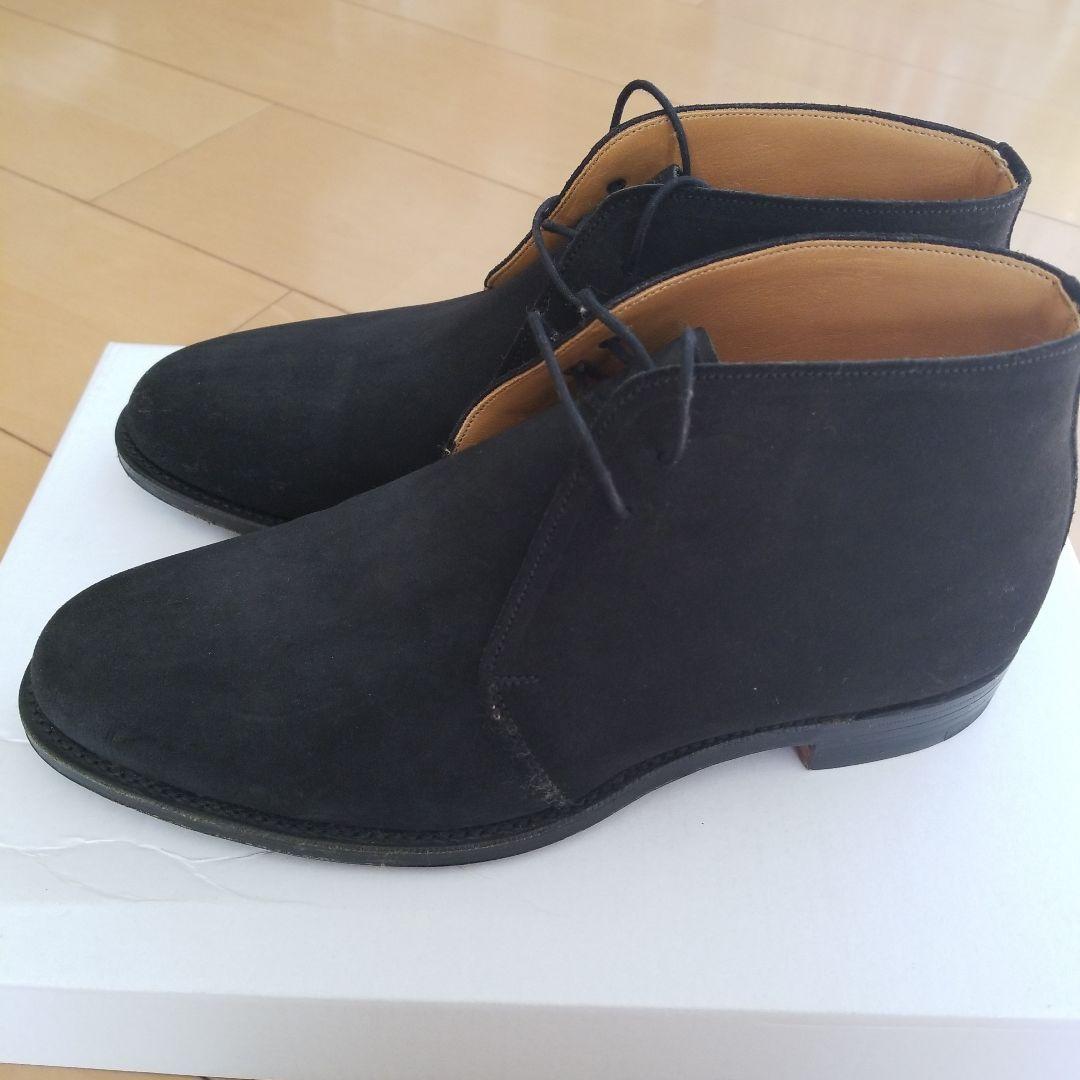 【極美品】ロイドフットウェア　ブラック　スエード　チャッカブーツ　6