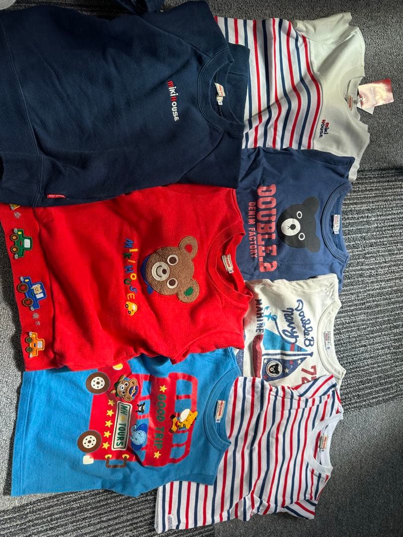 ミキハウス長袖100cm まとめ売り