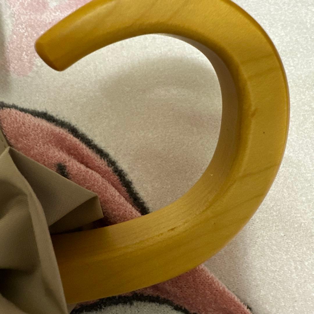 サンバリア100 ピンク フリル付き 折りたたみ日傘