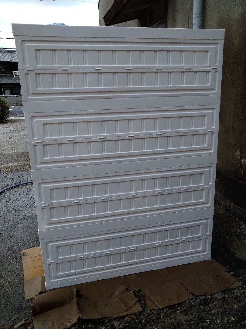 折り畳み式　ワードローブ　クローゼット　扉付き　ハンガーラック　衣類収納