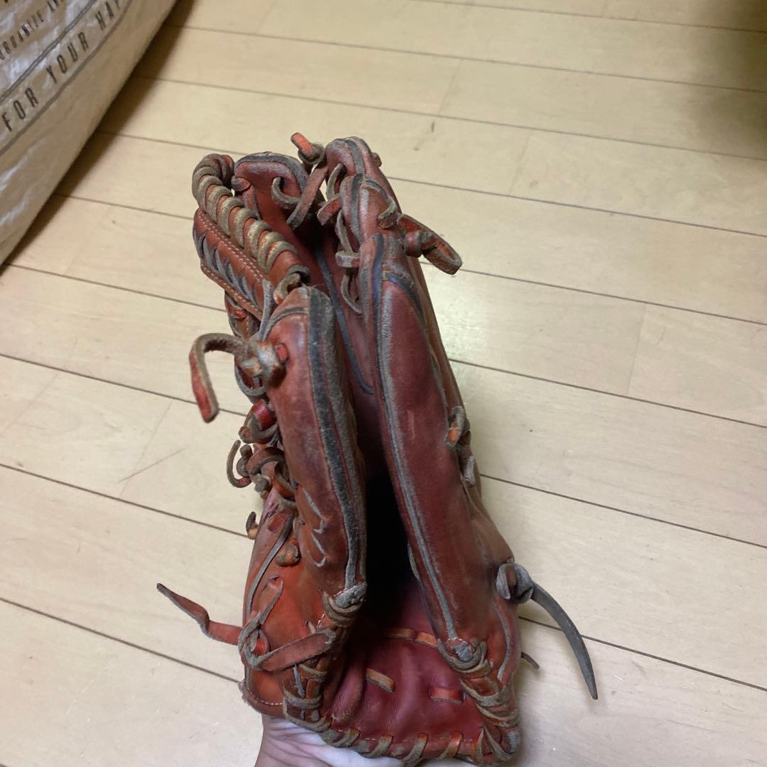 Mizuno プロモデル ブラウンレザーグローブ