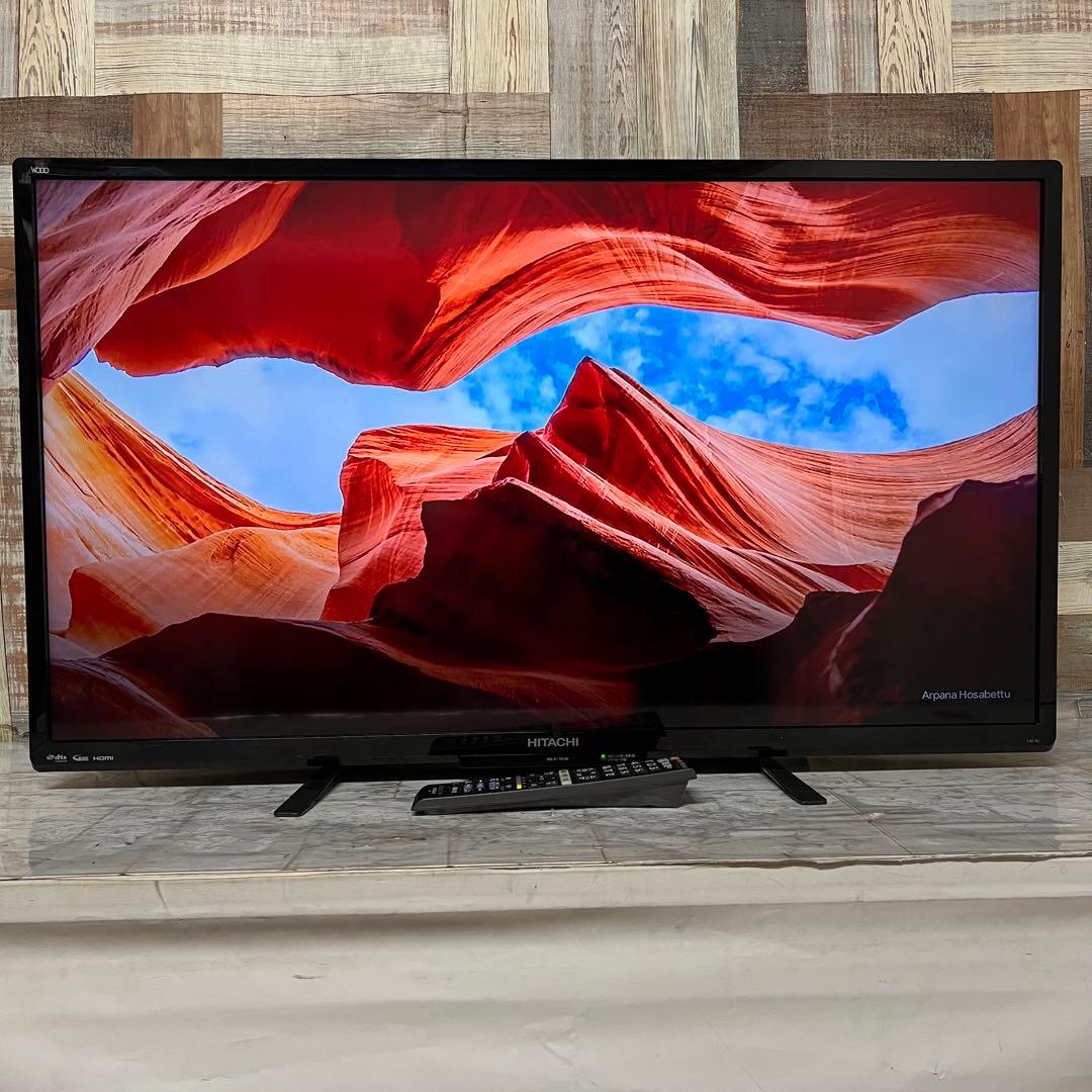 テイルウォークさん専用全国送料込日立40型液晶テレビ外付けHDD録画可 臨場感の