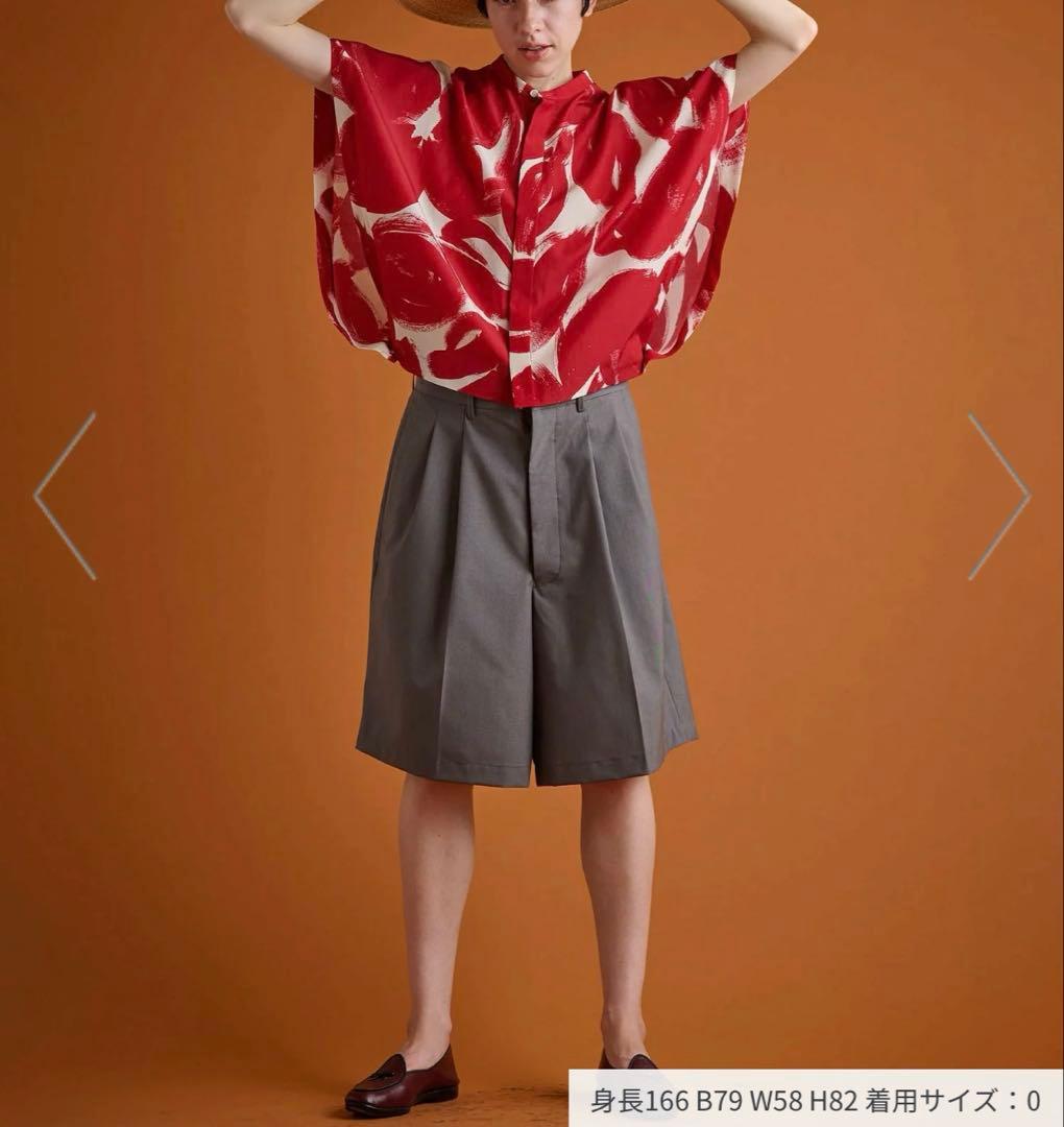 とんかつ！ハバーサック グレー ショートパンツ